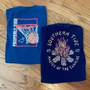 Preppy Long Sleeve Tees- 2 shirts